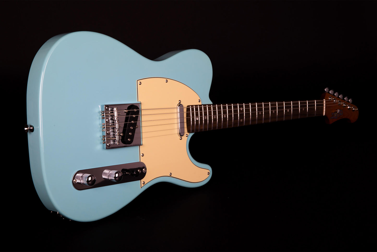 Electric Guitar Jet Guitars JT300 BLR Sonic Blue Free Setup