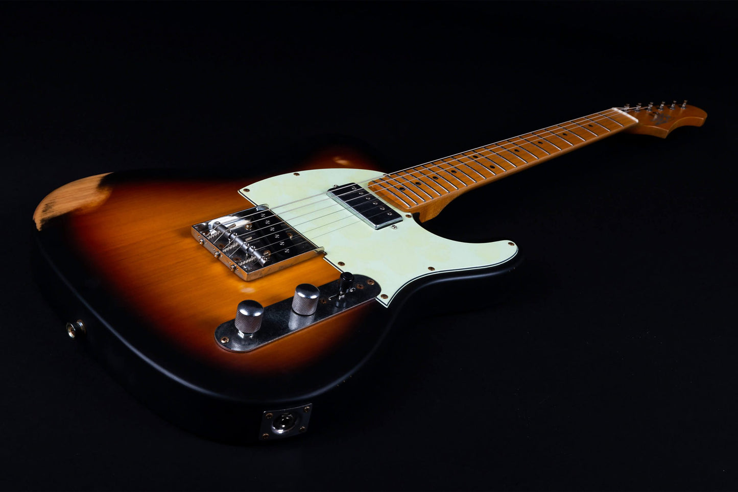 Electric Guitar Jet Guitars JT350 RLC Sunburst Relic Free Setup