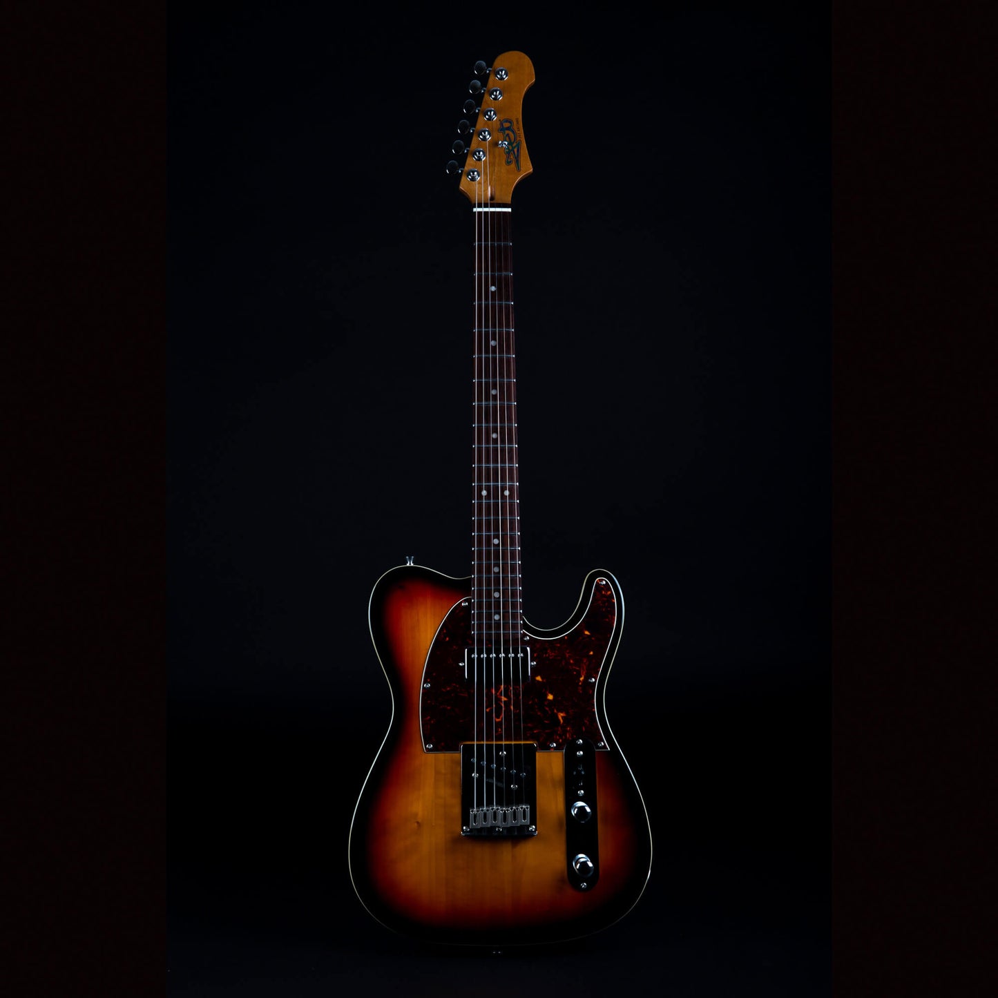 Electric Guitar Jet Guitars JT350 SBR Sunburst Free Setup
