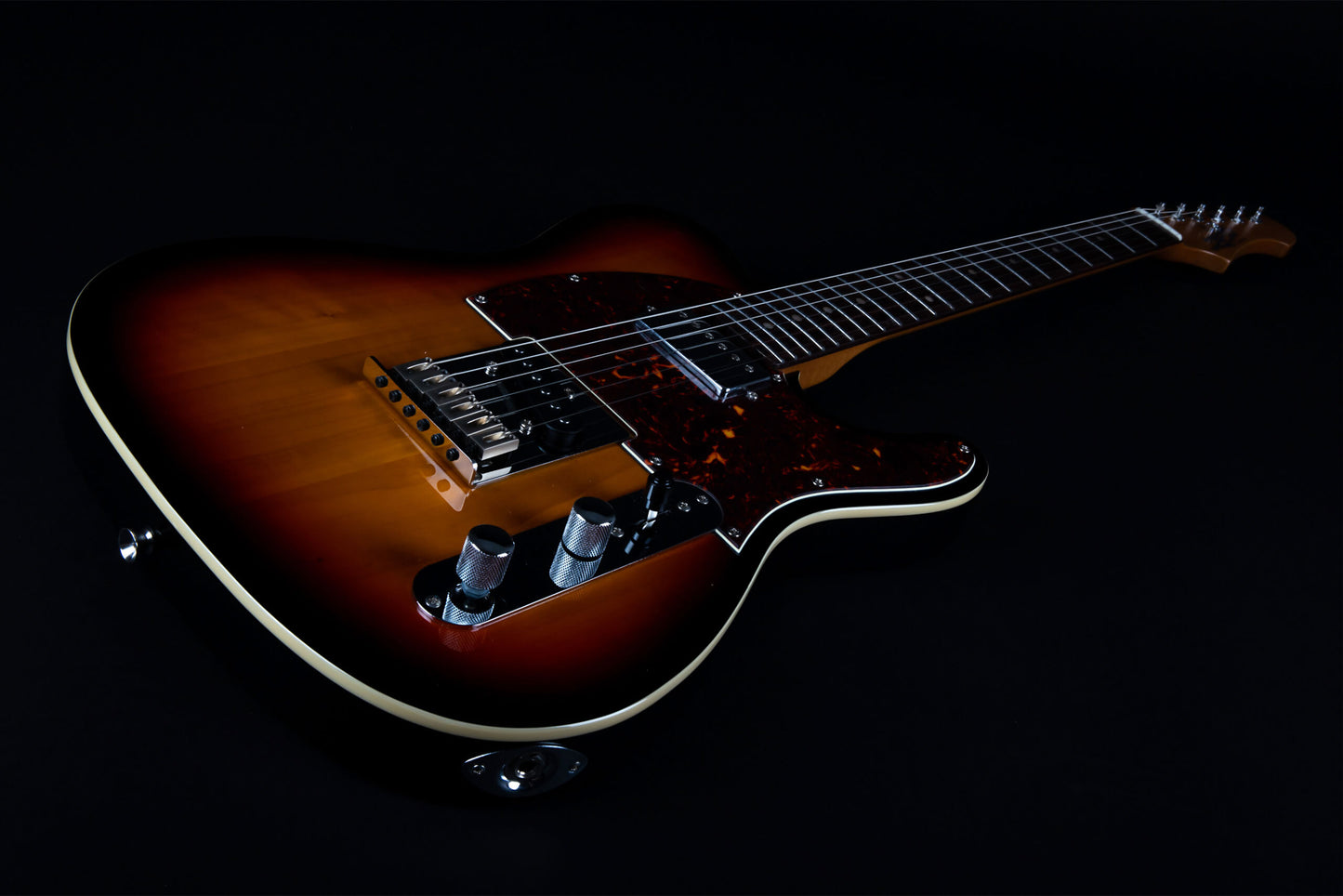 Electric Guitar Jet Guitars JT350 SBR Sunburst Free Setup