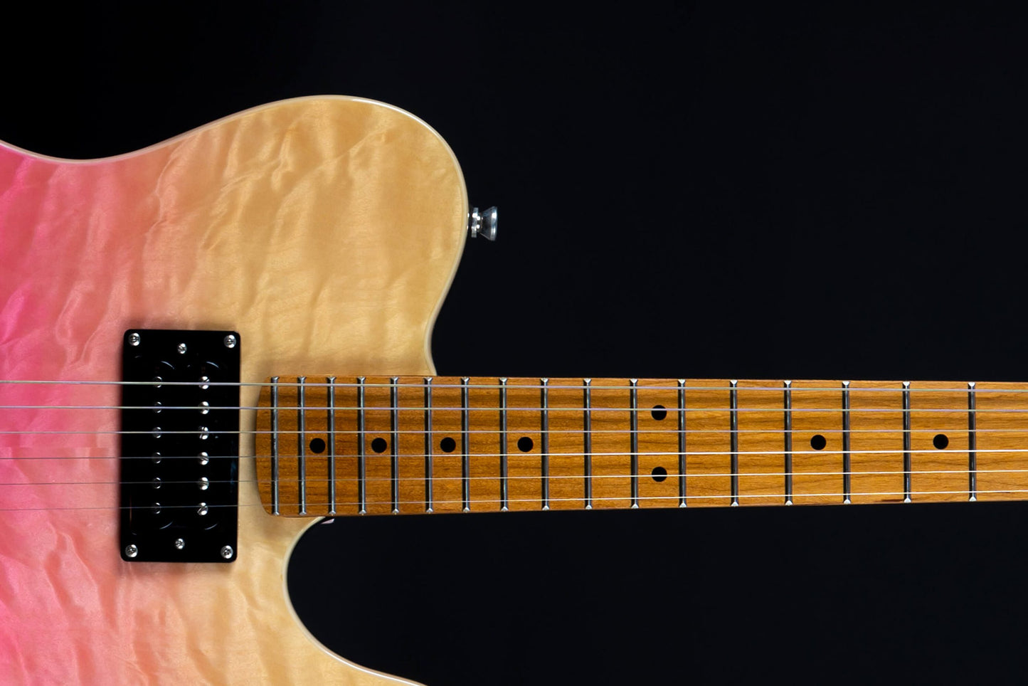 Electric Guitar Jet Guitars JT450 QTPK Transparent Pink Free Setup