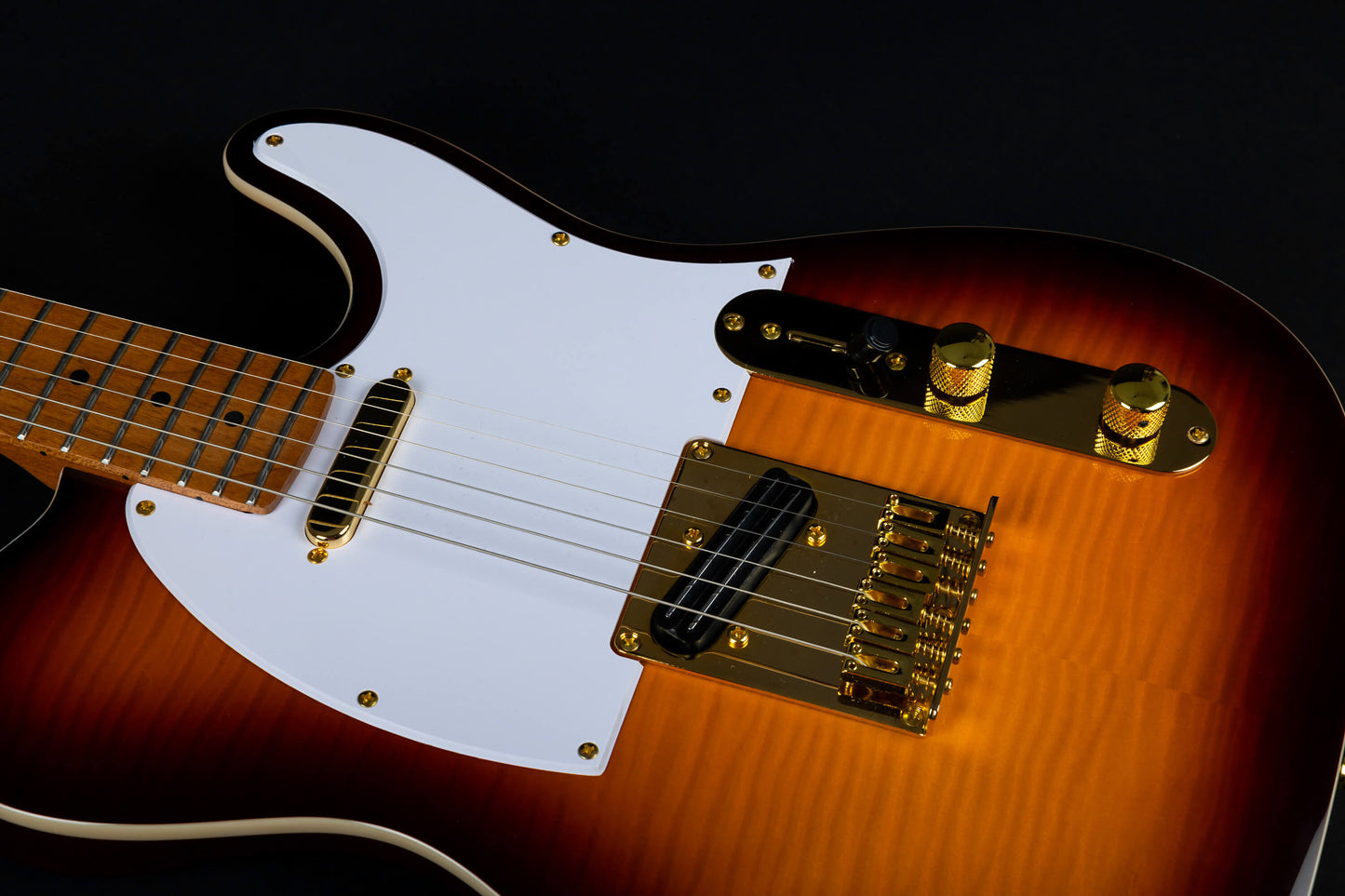 Electric Guitar Jet Guitars JT600 BSG Brown sunburst Free Setup