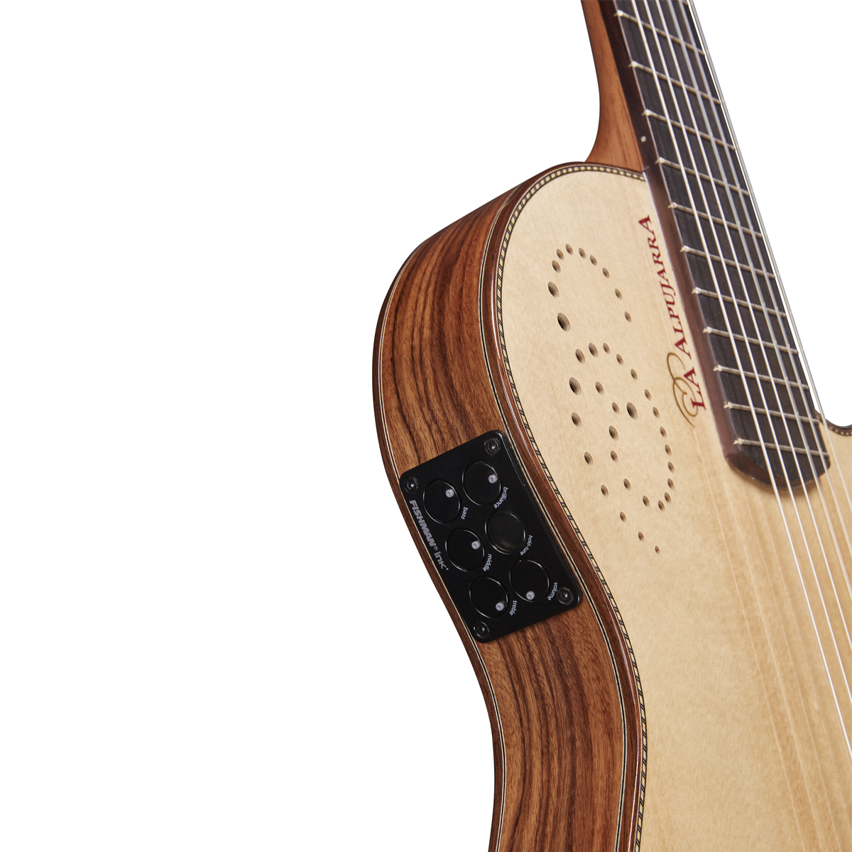Argentine Tango La Alpujarra Model 300KINK Classical Concert Guitar With Case And Fishman INK-400