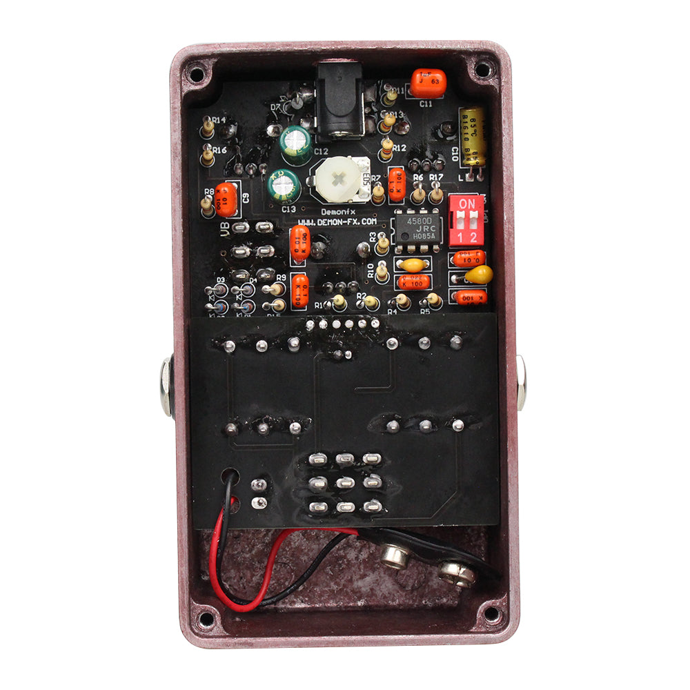 Demon Fx DemonFx Prince Of Sound Overdrive Boost Distortion Electric Guitar Pedal