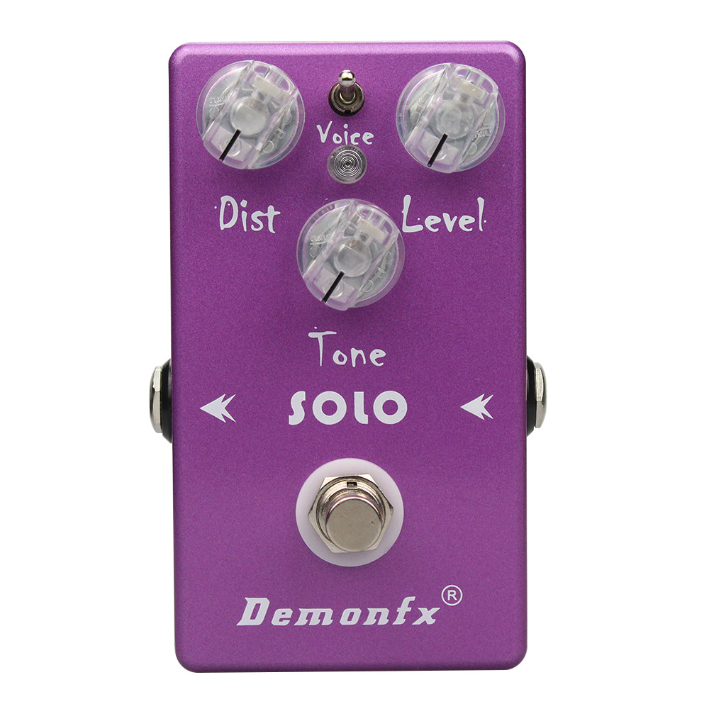 Demon Fx DemonFx SOLO Overdrive Distortion Electric Guitar Pedal