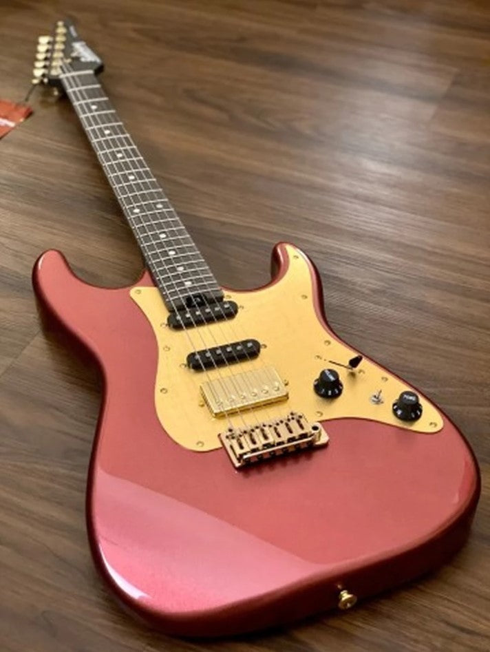 Electric Guitar Soloking MS-1 Classic In Mystic Burgundy With One Piece Rosewood Neck Nafiri Special Run