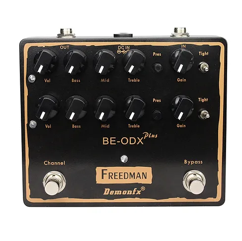 DemonFx Be-Odx Plus Overdrive Electric Guitar Pedal