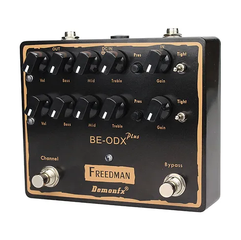 DemonFx Be-Odx Plus Overdrive Electric Guitar Pedal