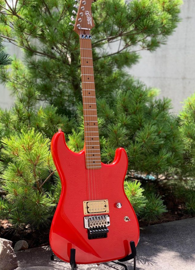 Electric Guitar Jet Guitars JS700 RD H Red Free Setup