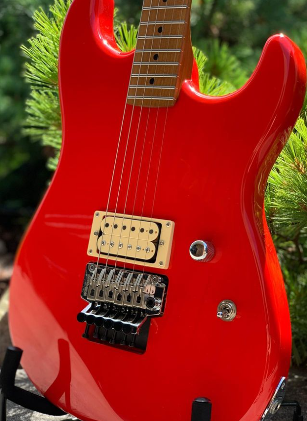 Electric Guitar Jet Guitars JS700 RD H Red Free Setup