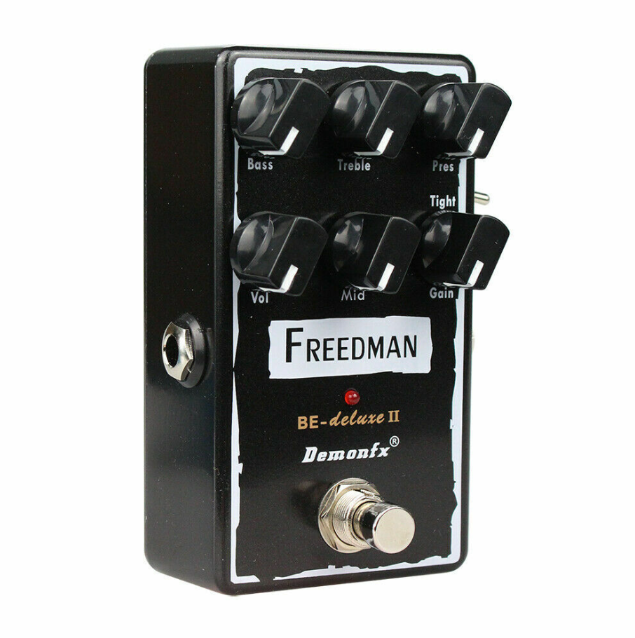 DemonFx Overdrive Freedman Be-Deluxe II Electric Guitar Pedal
