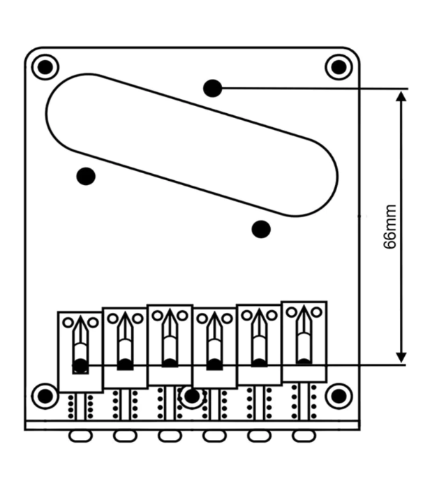 VegaTrem VT2 ND No Drill WithOut Logo Teletrem Modern Glossy
