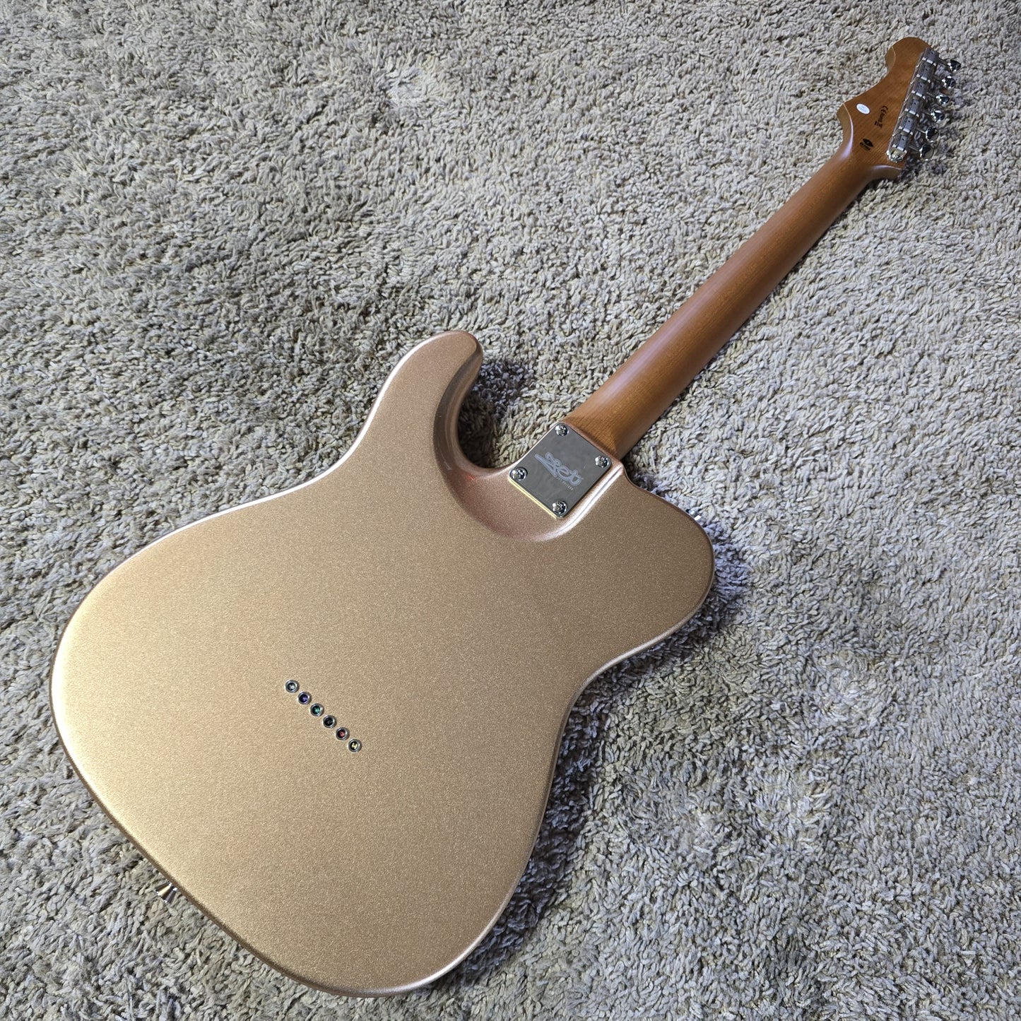 Electric Guitar Jet Guitars JT30 Elite Ss Gold Free Setup