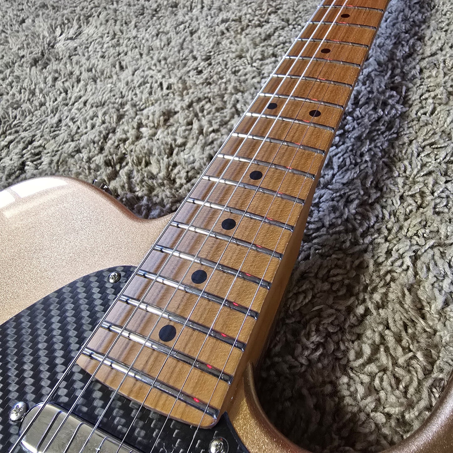 Electric Guitar Jet Guitars JT30 Elite Ss Gold Free Setup