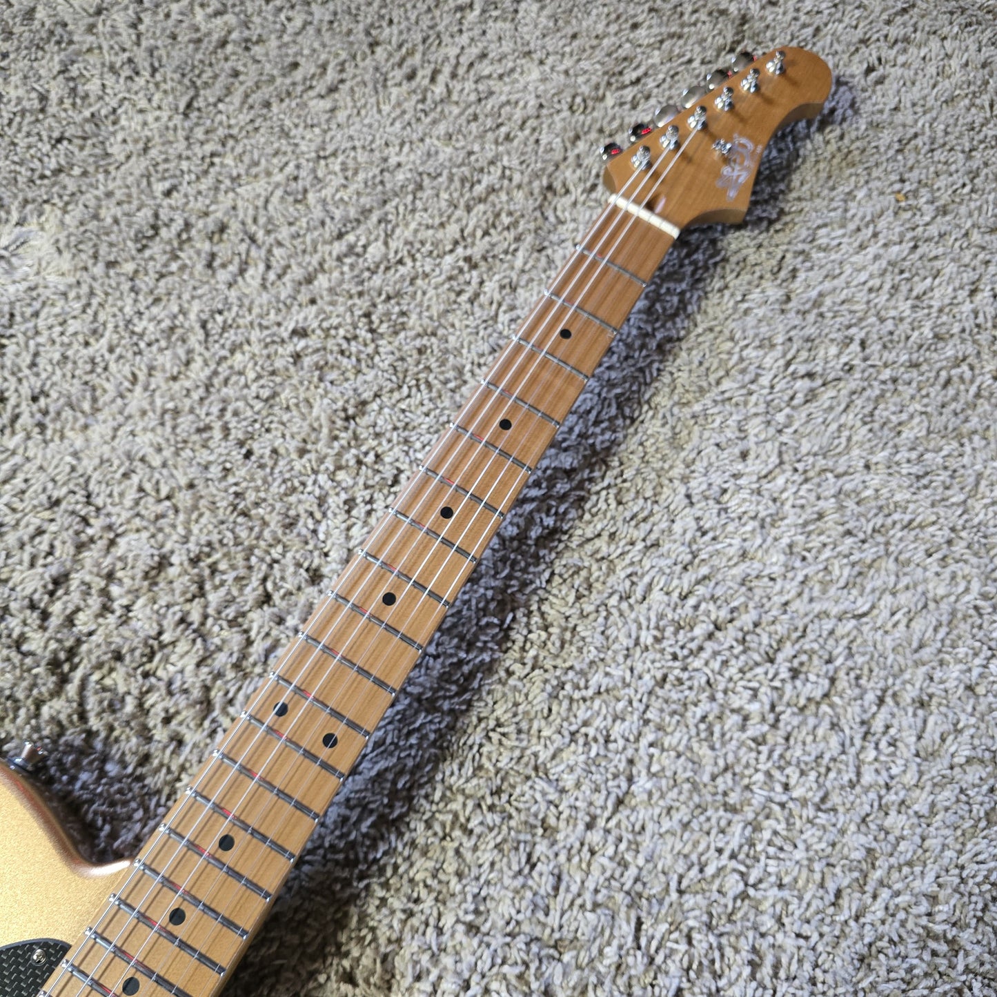 Electric Guitar Jet Guitars JT30 Elite Ss Gold Free Setup