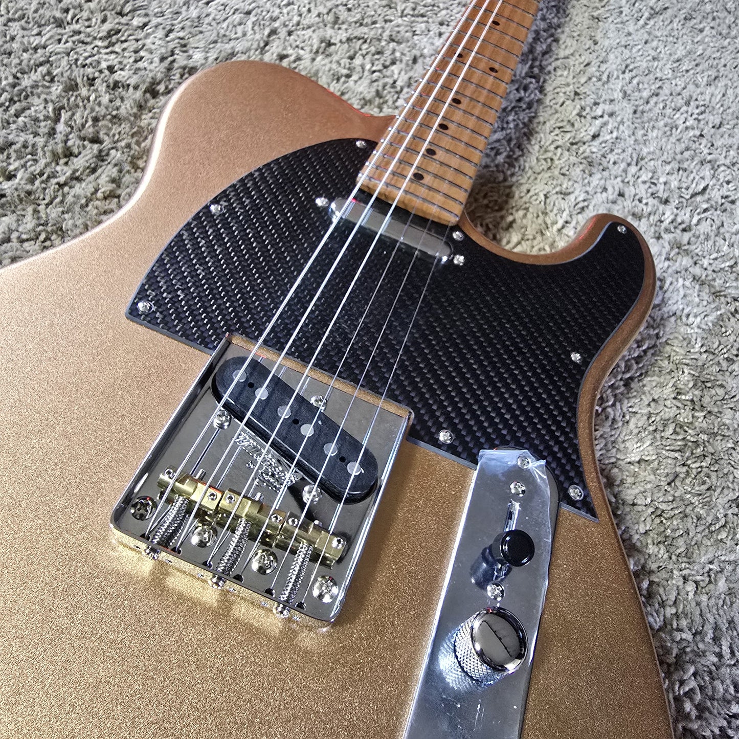 Electric Guitar Jet Guitars JT30 Elite Ss Gold Free Setup