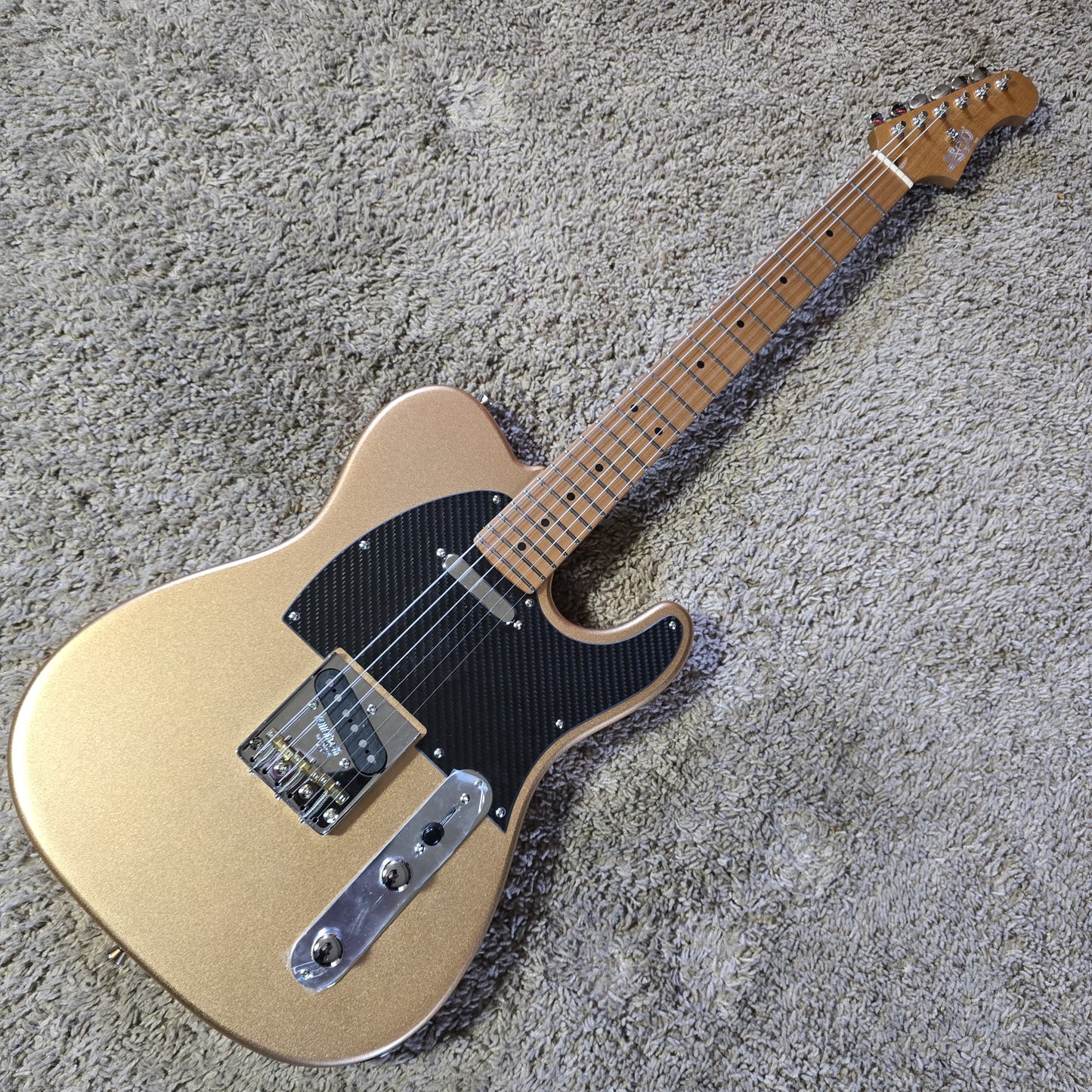 Electric Guitar Jet Guitars JT30 Elite Ss Gold Free Setup