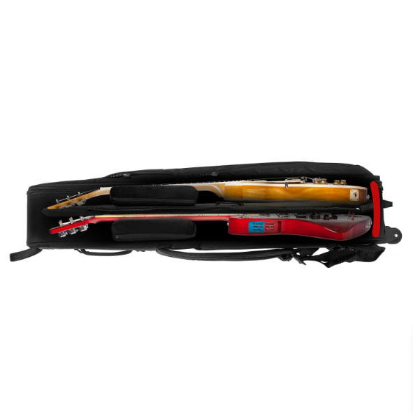 Music Area AA31 2EG BLK Dual Gig Bag For 2 Electric Guitar
