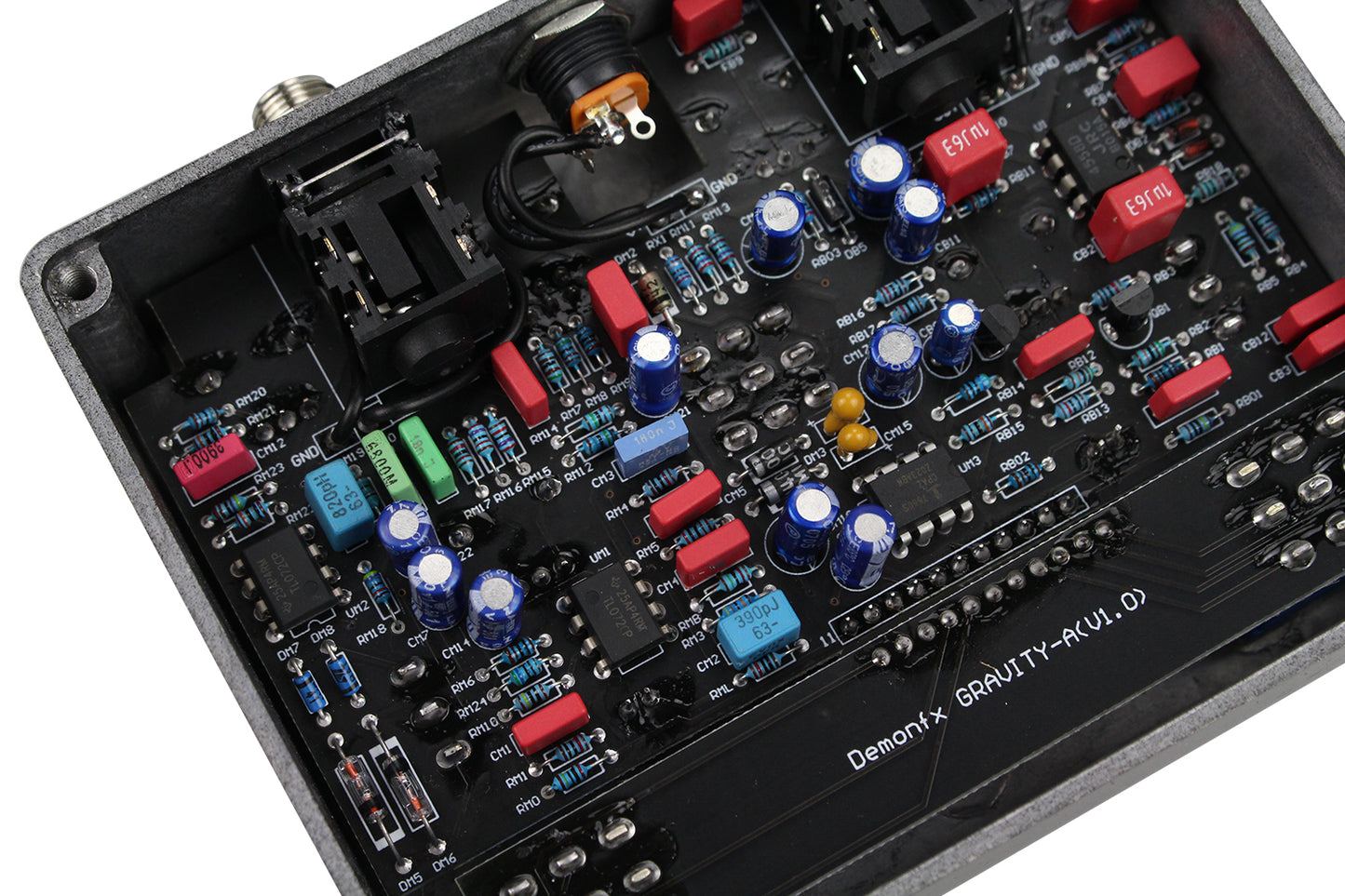 DemonFx Gravity Overdrive Electric Guitar Pedal