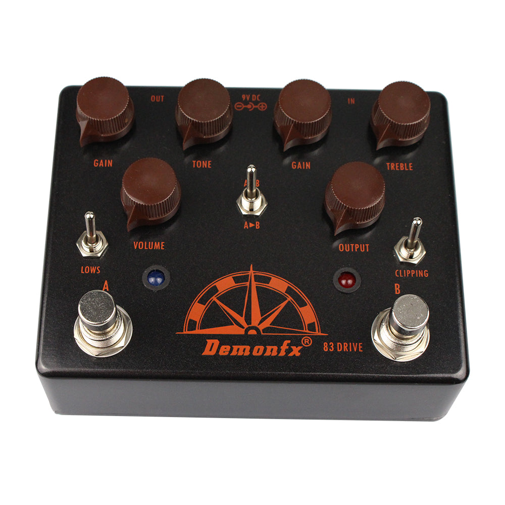 DemonFx 83 Drive Overdrive Electric Guitar Pedal