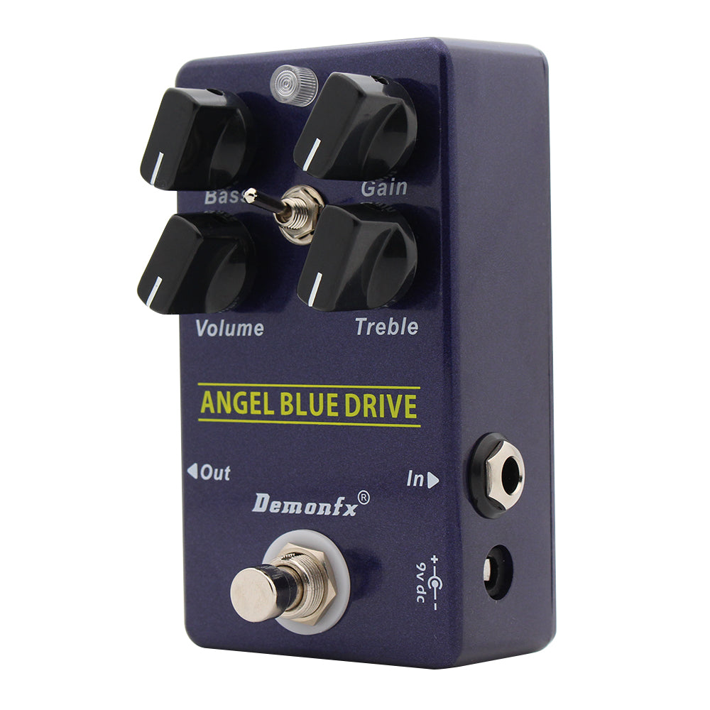 Demonfx Angel Blue Drive Overdrive Electric Guitar Pedal