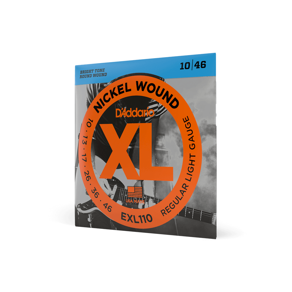D'Addario EXL110 Regular Light Electric Guitar Strings 10-46