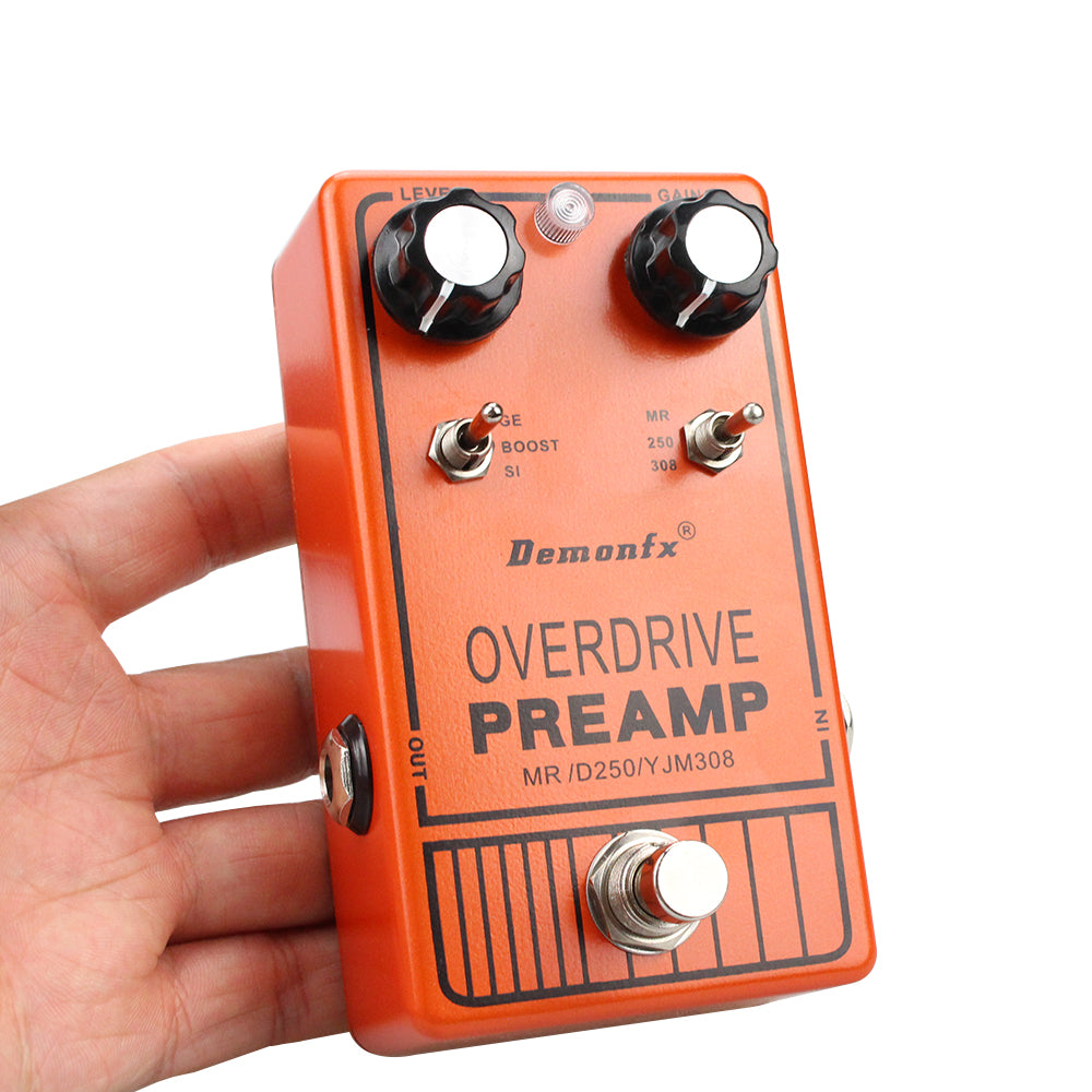 DemonFx YJM308 Overdrive Preamp Electric Guitar Pedal