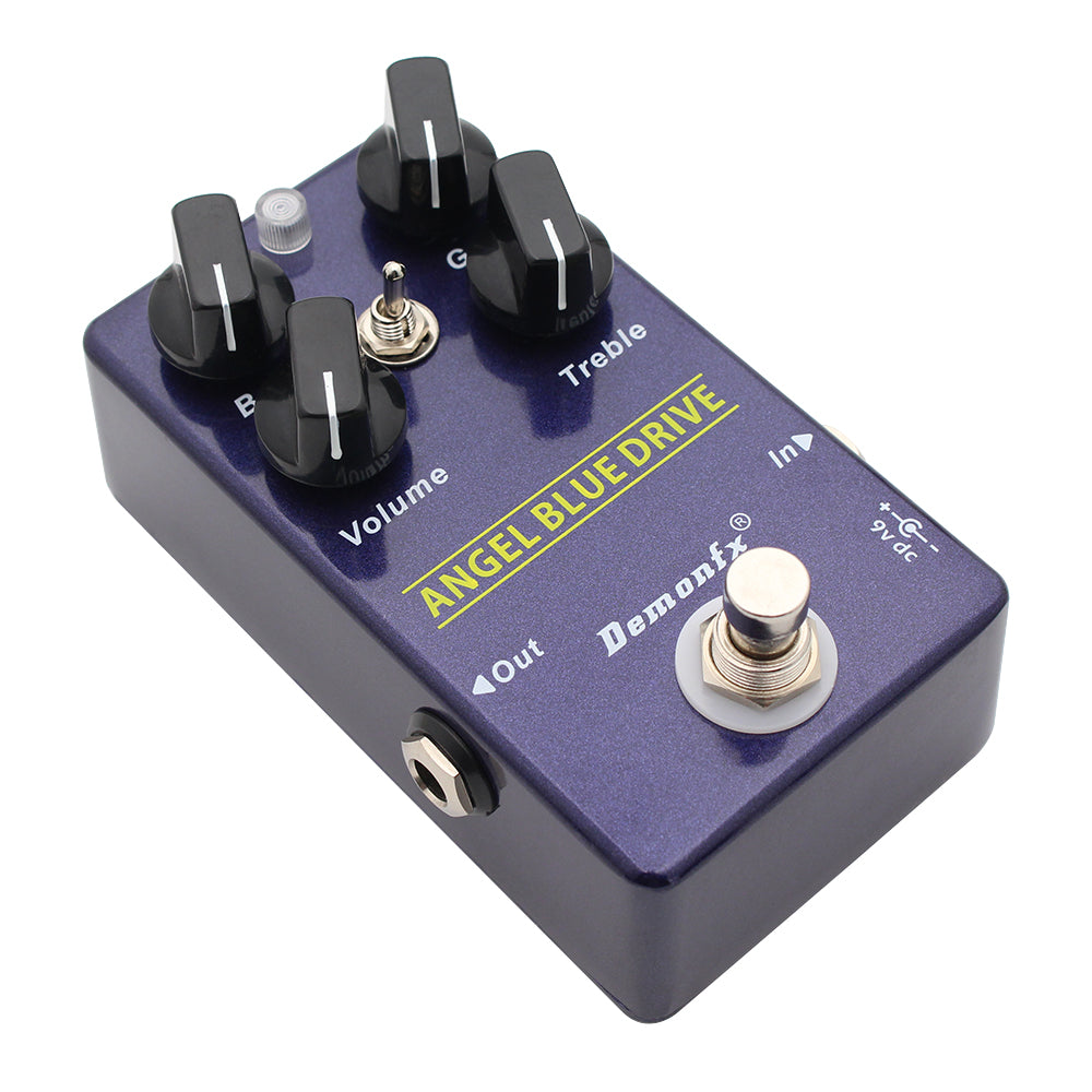 Demonfx Angel Blue Drive Overdrive Electric Guitar Pedal