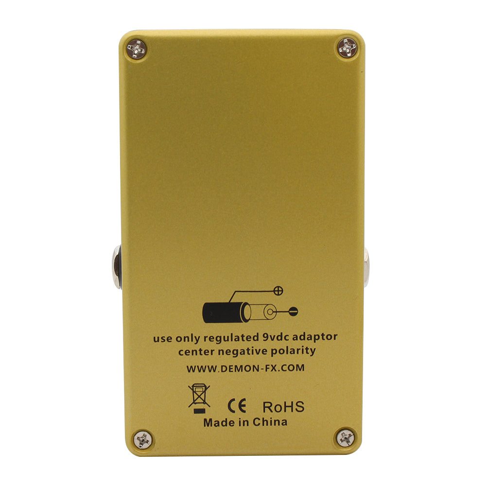 DemonFx Golden Rat Distortion Electric Guitar Pedal