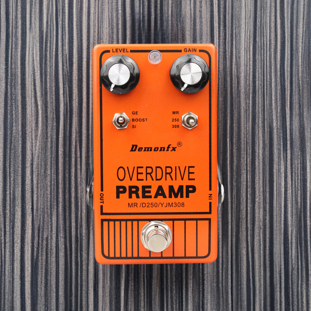 ギター Demon fx YJM308 DemonFx YJM308 Overdrive Preamp Electric Guitar Pedal