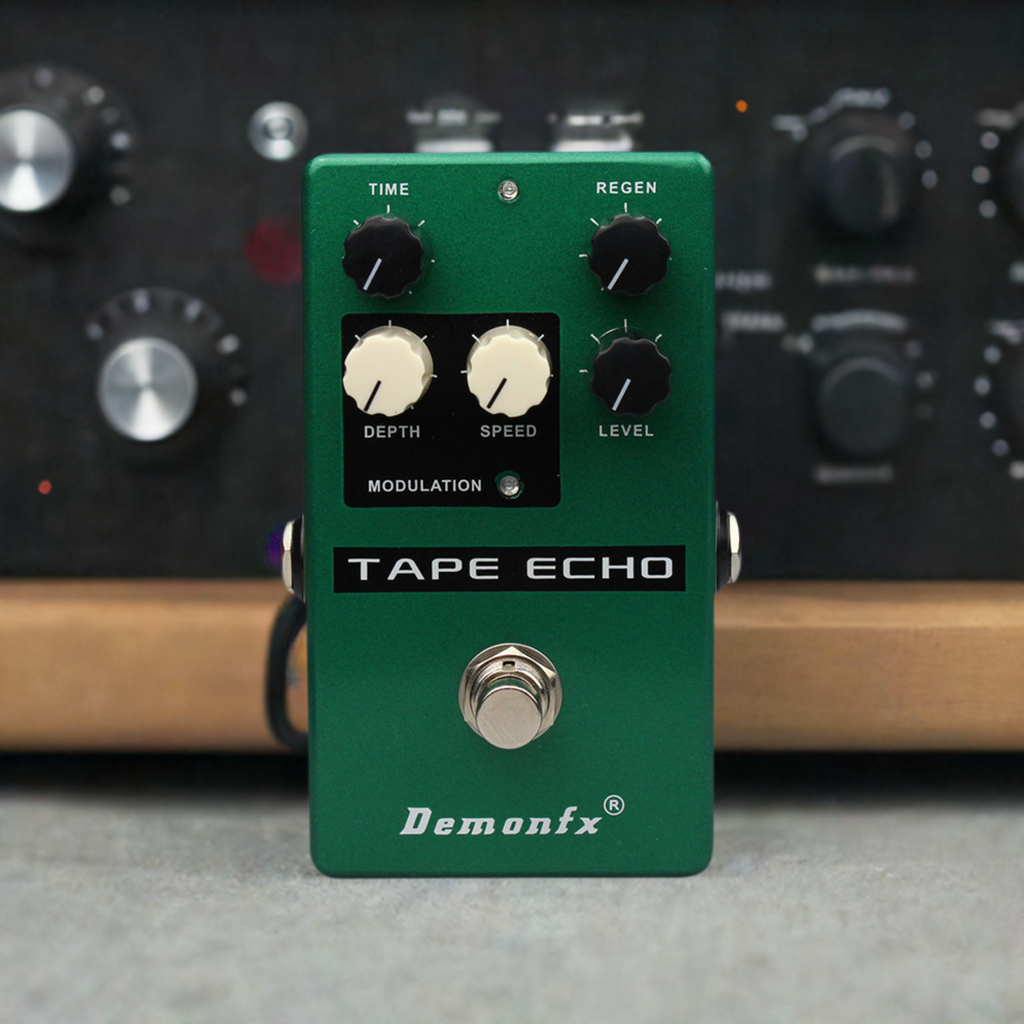 DemonFx Tape Echo Delay Electric Guitar Pedal