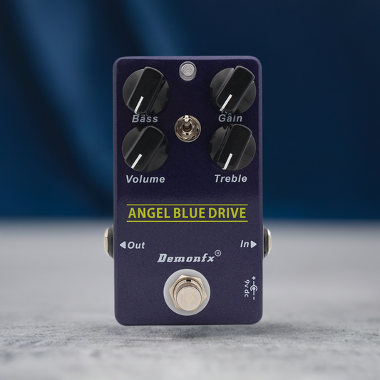 Demonfx Angel Blue Drive Overdrive Electric Guitar Pedal