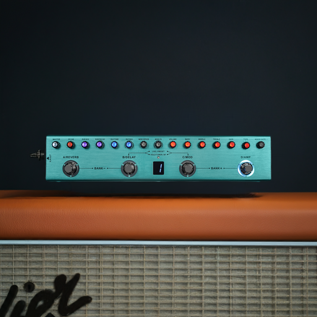 M-Vave Tank-G Guitar Multi Effects Processor Rechargeable M-Vave Tank-G Guitar Multi Effects Processor Rechargeable