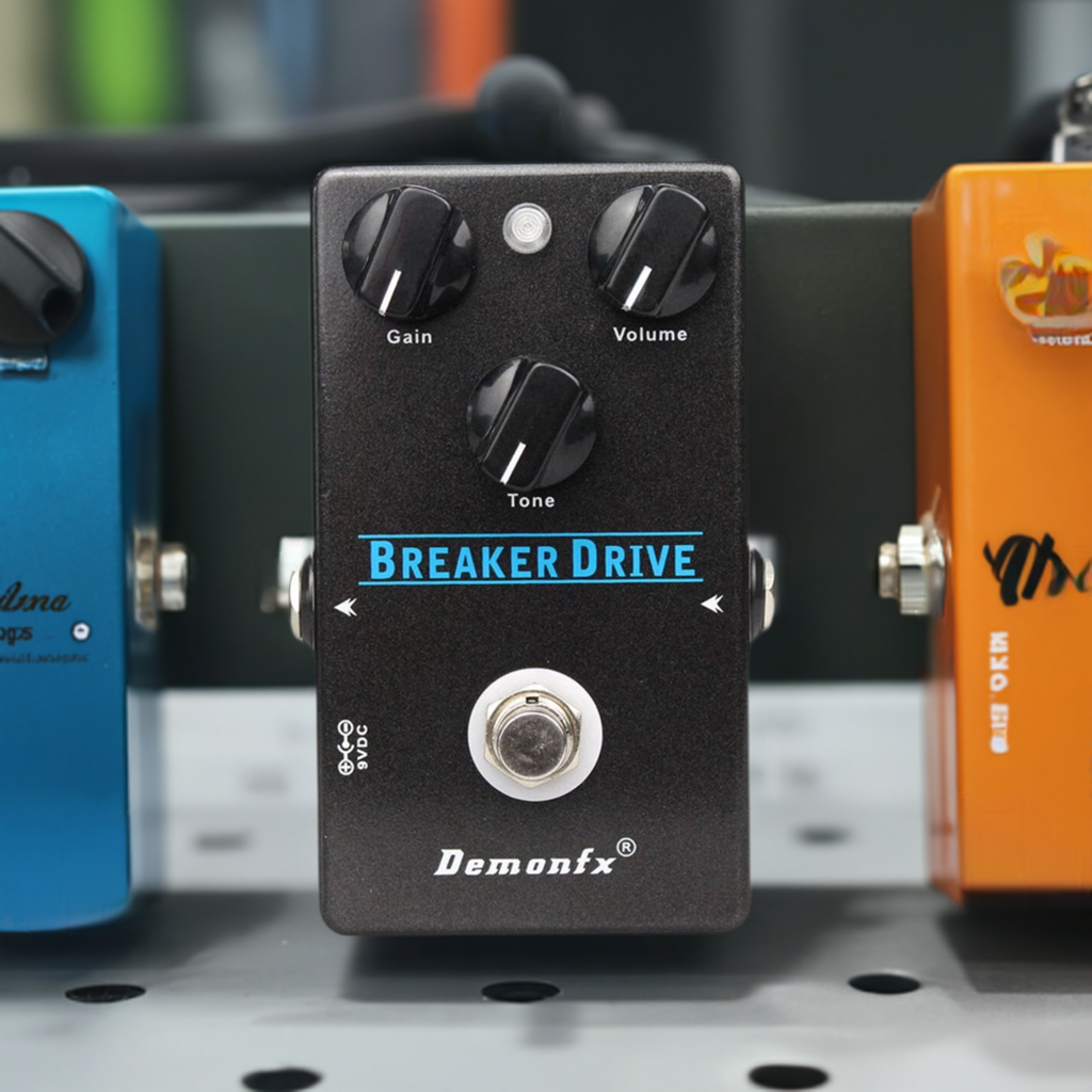 DemonFx Breaker Drive Overdrive Electric Guitar Pedal