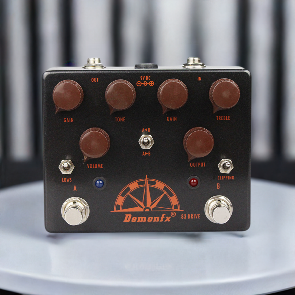 DemonFx 83 Drive Overdrive Electric Guitar Pedal