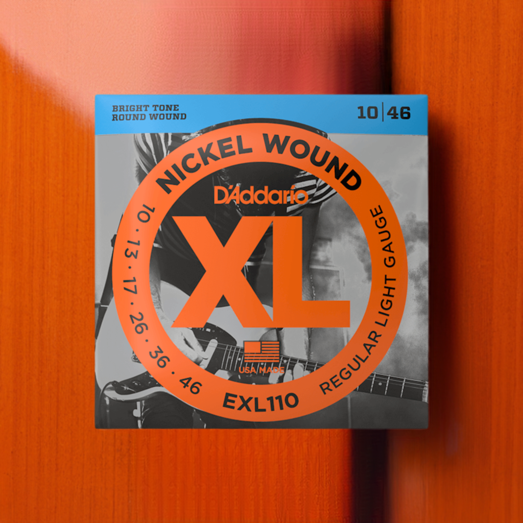 D'Addario EXL110 Regular Light Electric Guitar Strings 10-46