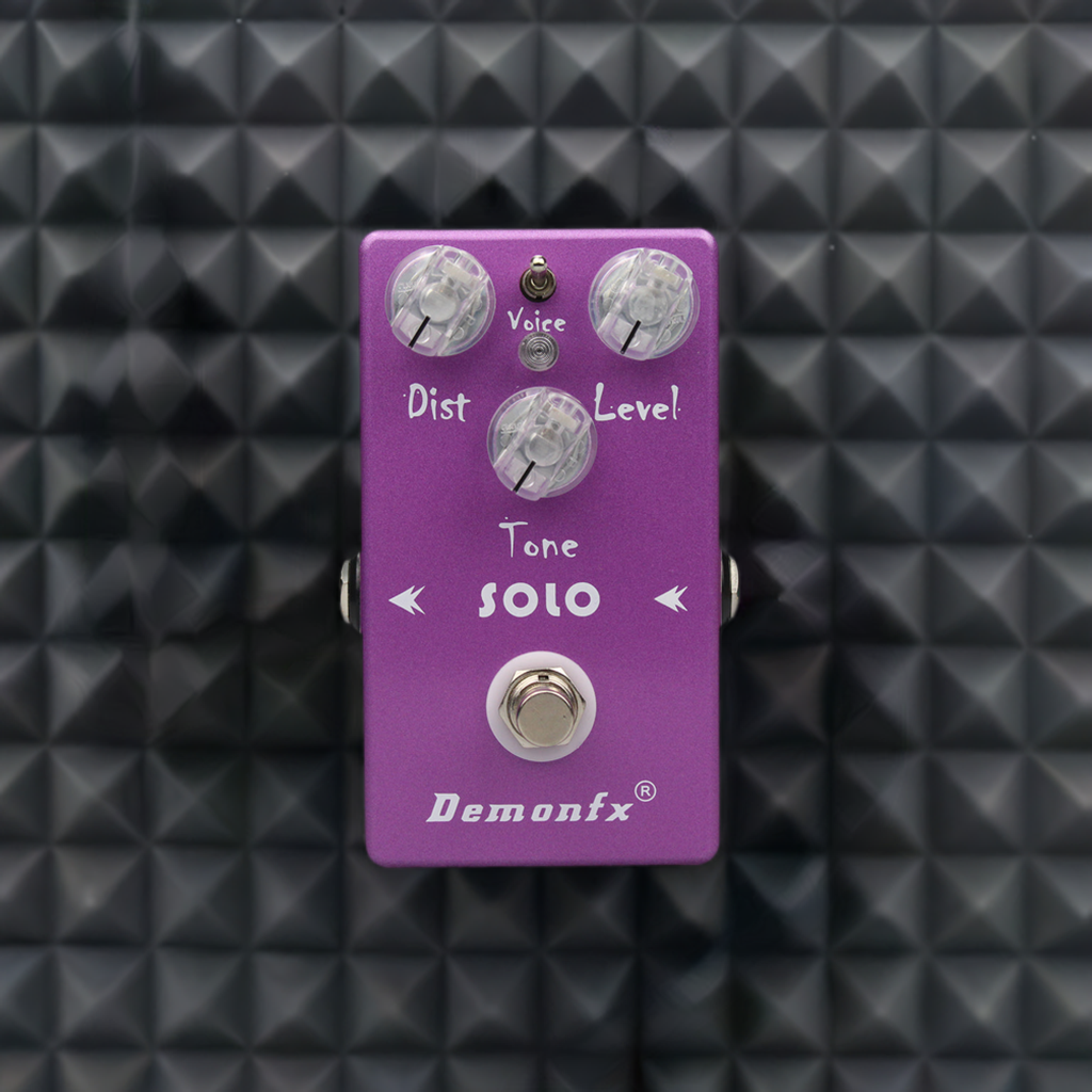Demon Fx DemonFx SOLO Overdrive Distortion Electric Guitar Pedal