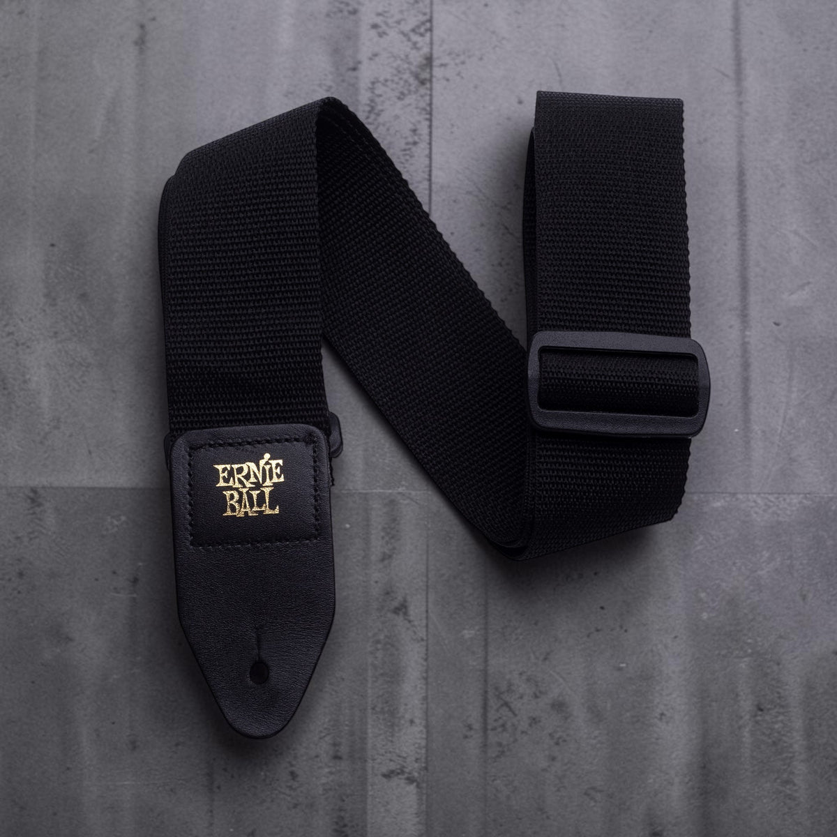 Ernie Ball P04037 Polypro Guitar Strap/Bass Strap - Black