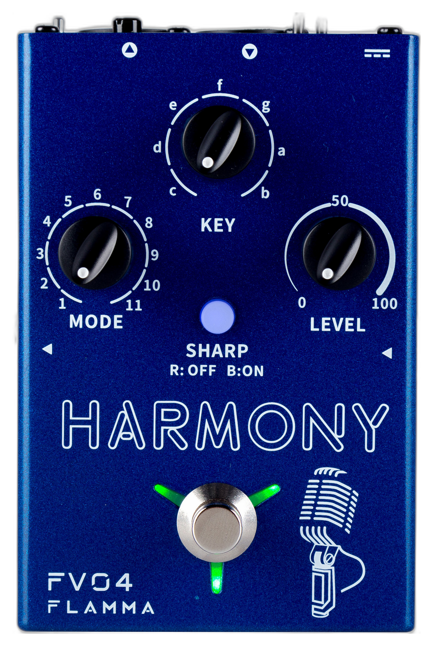 FLAMMA FV04 Harmony Vocal Processor Reverb 12 Pitches with 11 Different Harmony