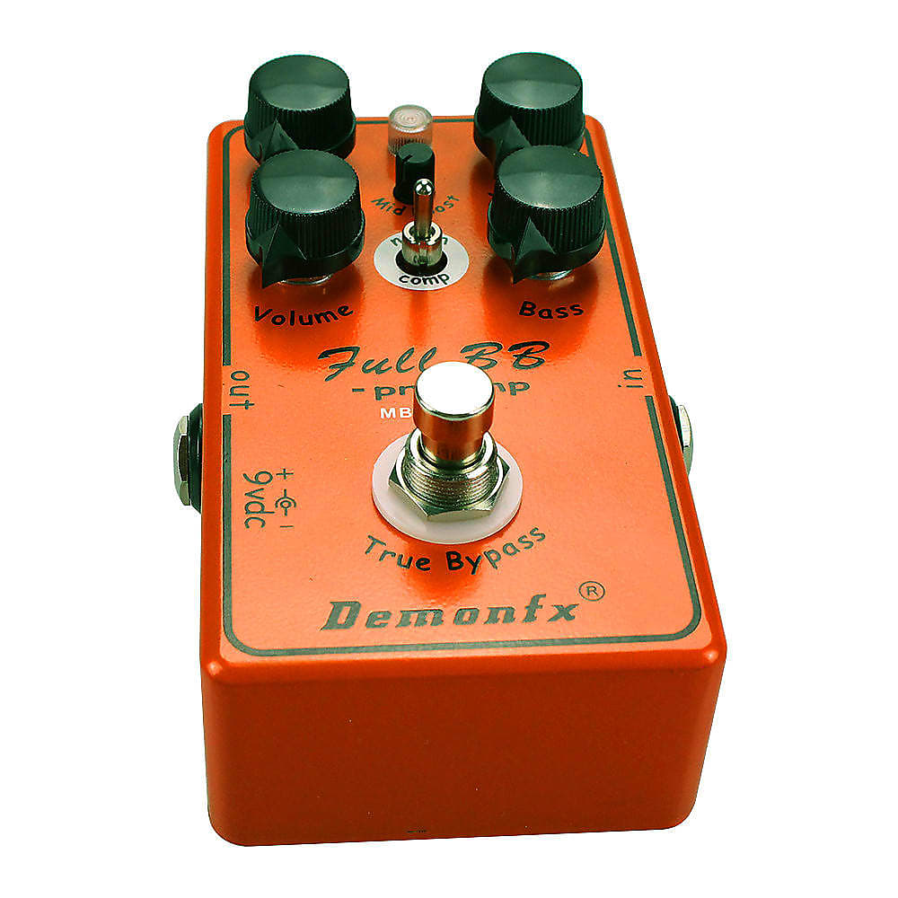 DemonFx Full BB Overdrive Electric Guitar Pedal