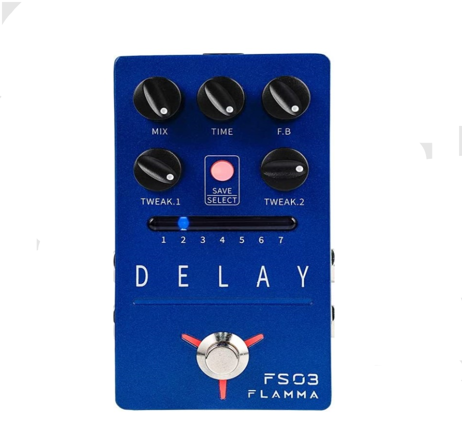 FLAMMA FS03 Guitar Delay Pedal Stereo Digital