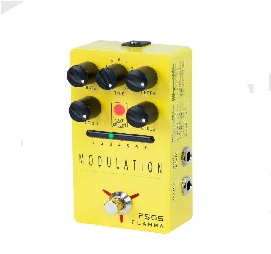 FLAMMA FS05 Multi Modulation Pedal Stereo 11 Effects