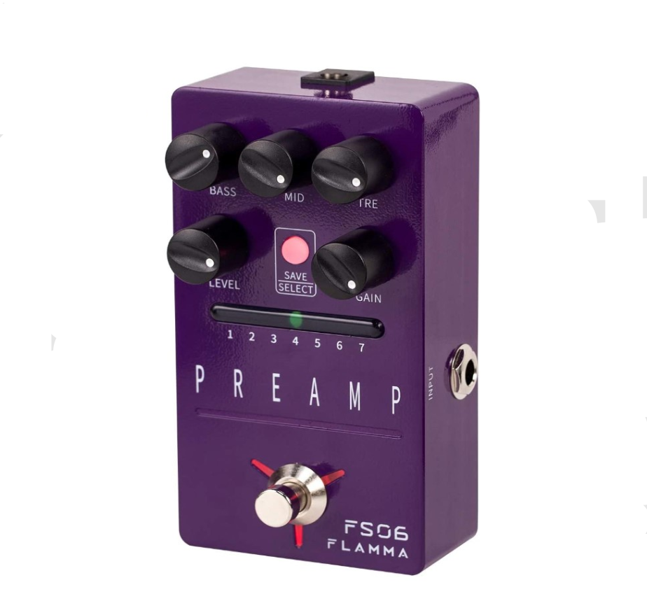 FLAMMA FS06 Digital 7 Preamp Pedal Guitar Effects
