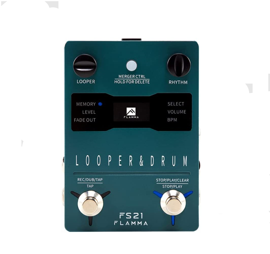 FLAMMA FS21 Drum Machine Looper Pedal Stereo
