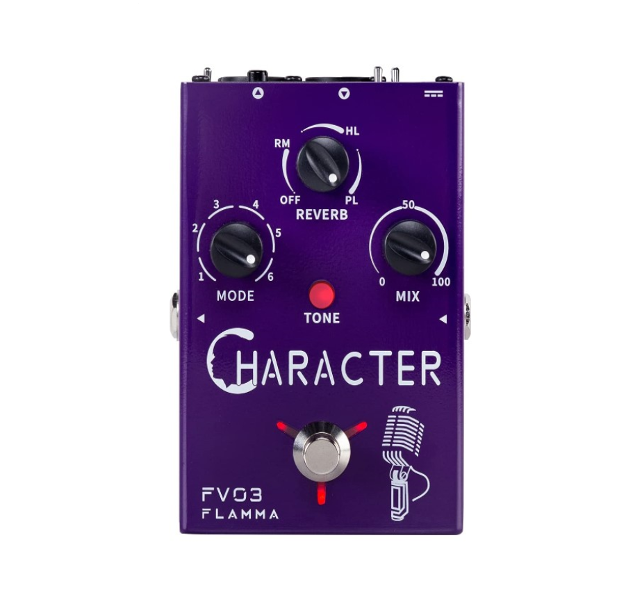 FLAMMA FV03 Character Vocal Effects Pedal with Delay Reverb