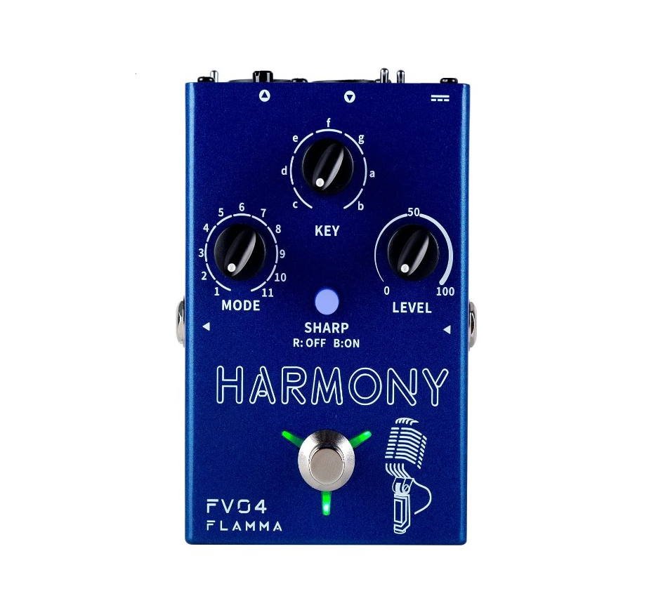 FLAMMA FV04 Harmony Vocal Processor Reverb 12 Pitches with 11 Different Harmony