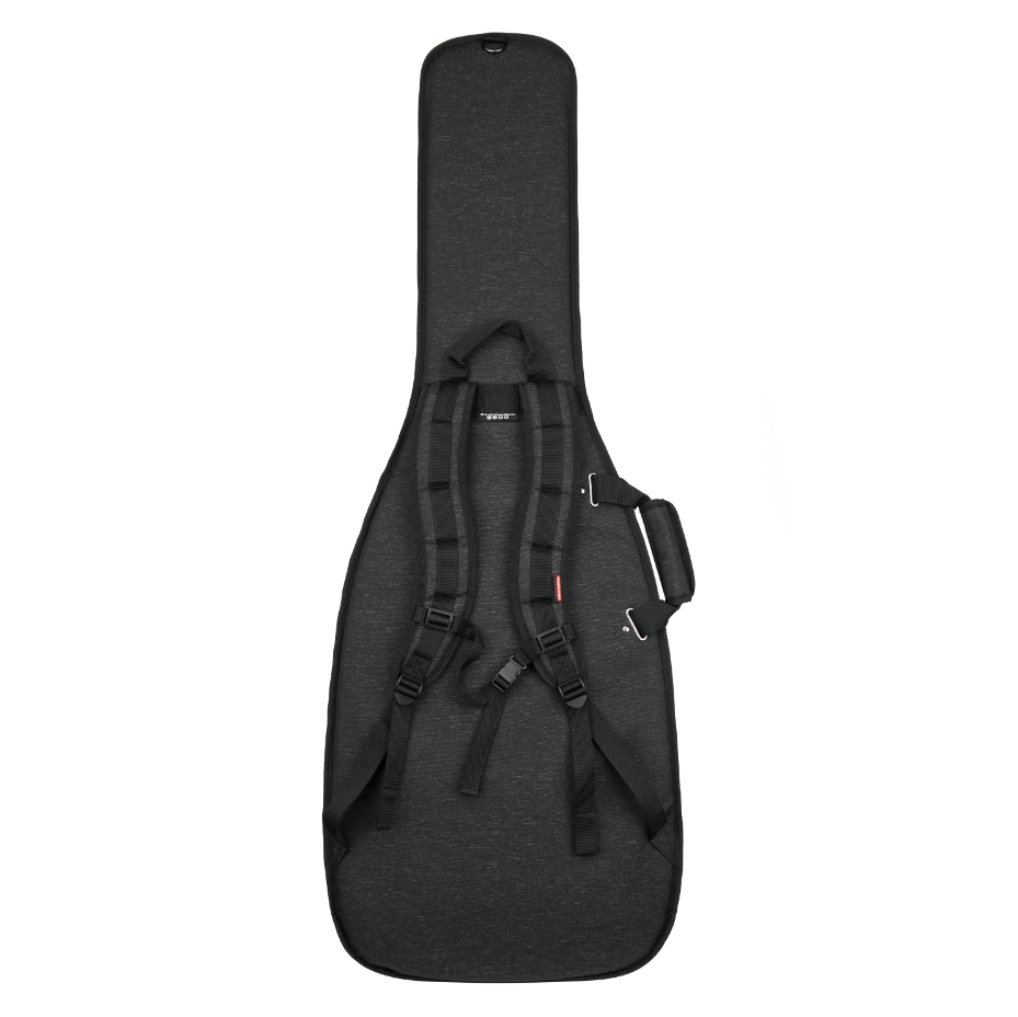 Music Area RBO EB BLK Electric Bass Gig Bag with Two Detachable Backpacks