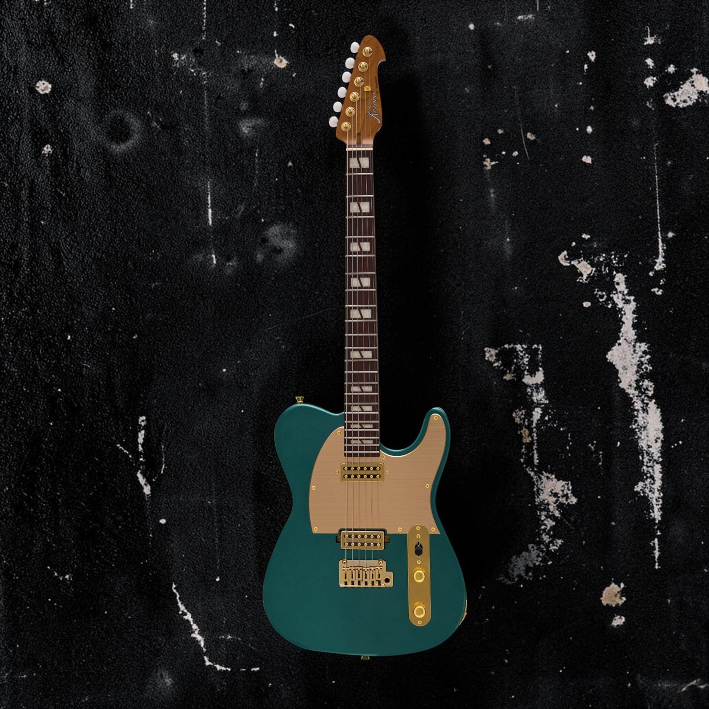 Electric Guitar Keipro KT-Standard G H.H R-MGR Include Gig Bag