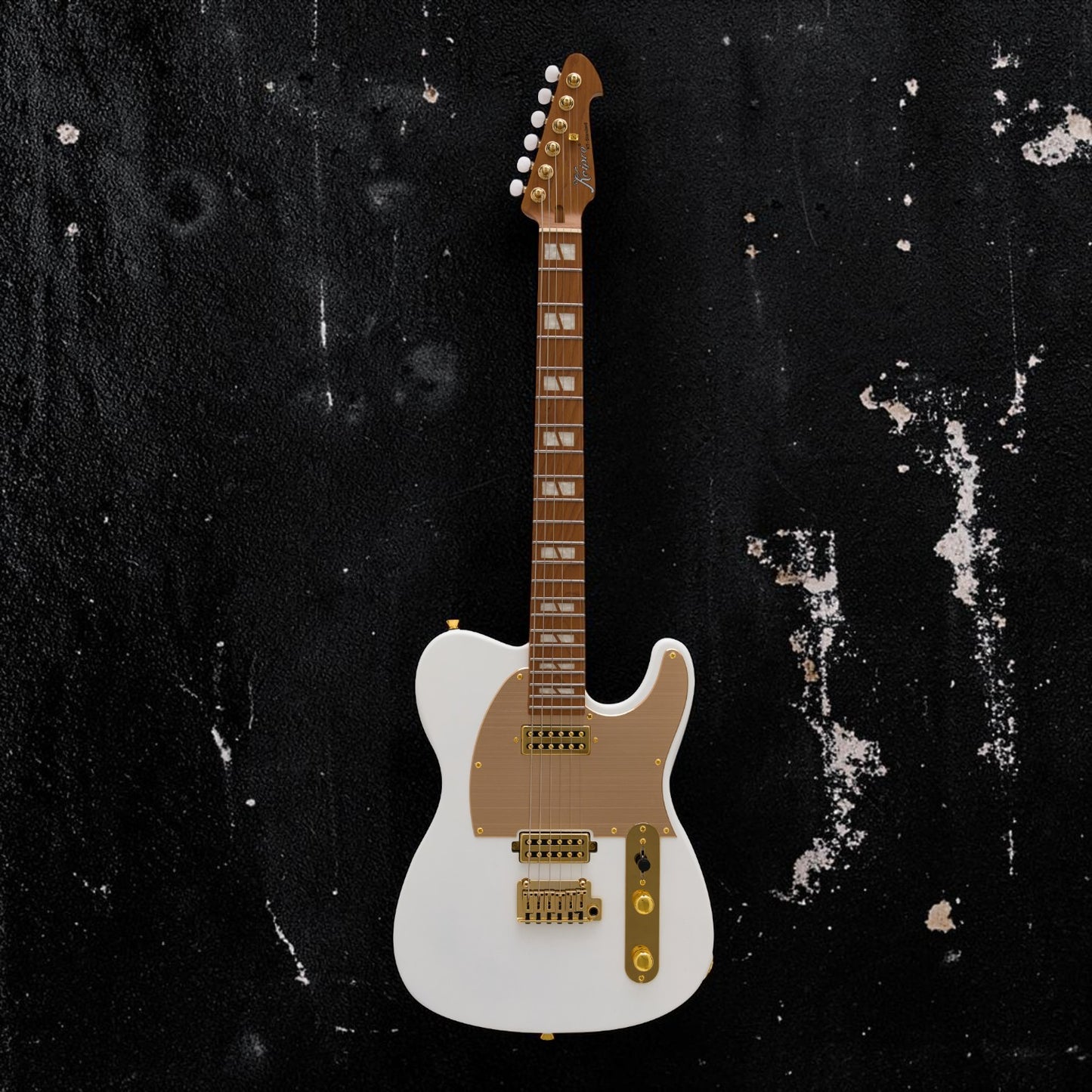 Electric Guitar Keipro KT-Standard G H.H M-PW Include Gig Bag