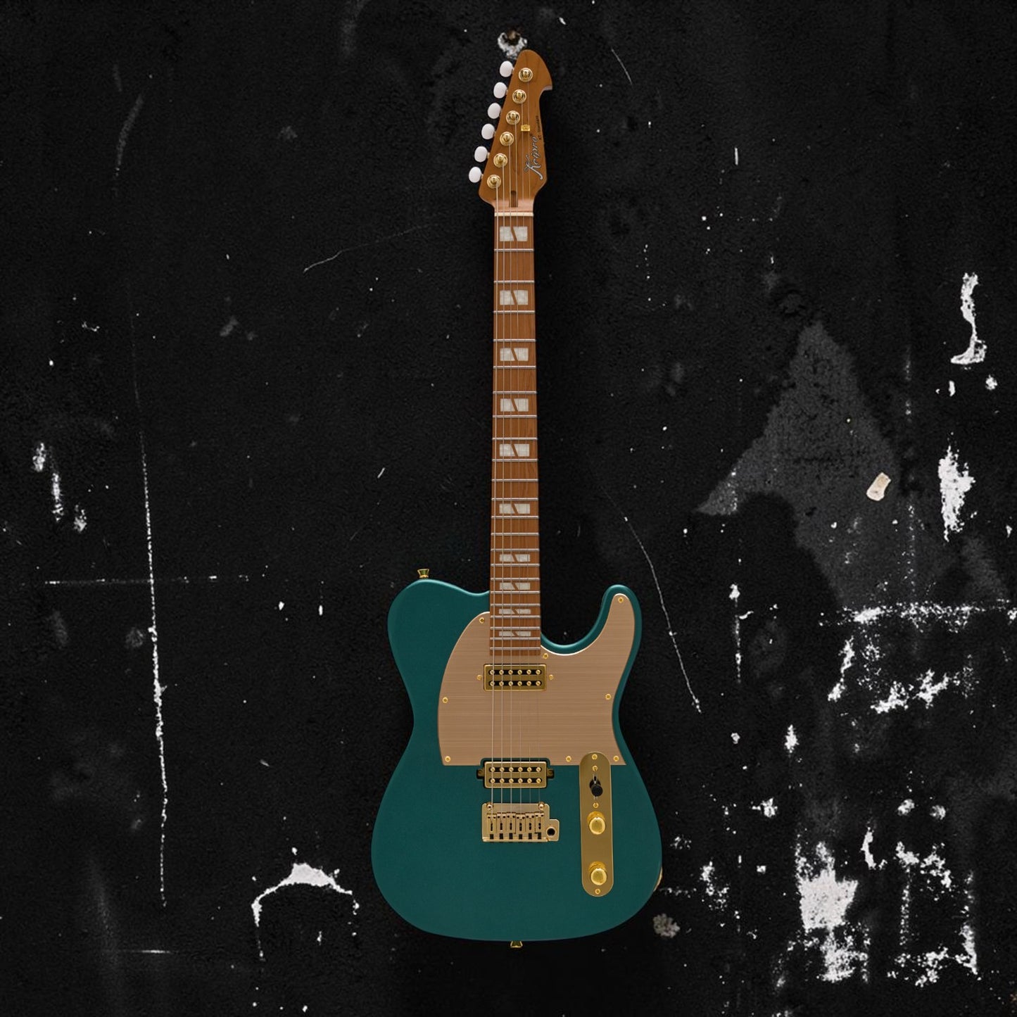Electric Guitar Keipro KT-Standard G H.H M-MGR Include Gig Bag